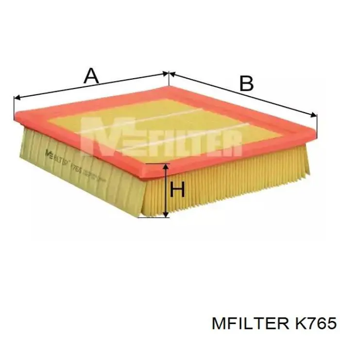 El filtro de aire Mfilter K765 precio, desde 8,03 EUR