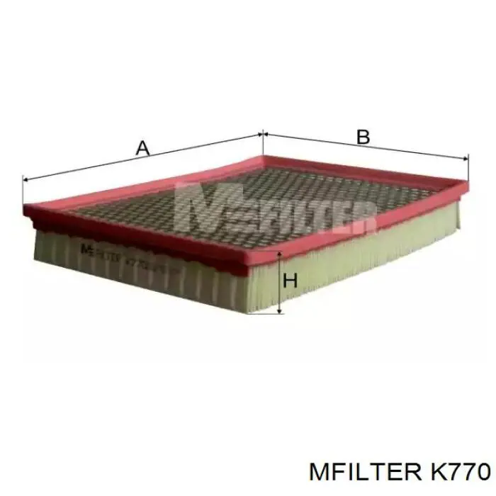 El filtro de aire Mfilter K770 precio, desde 11,98 EUR