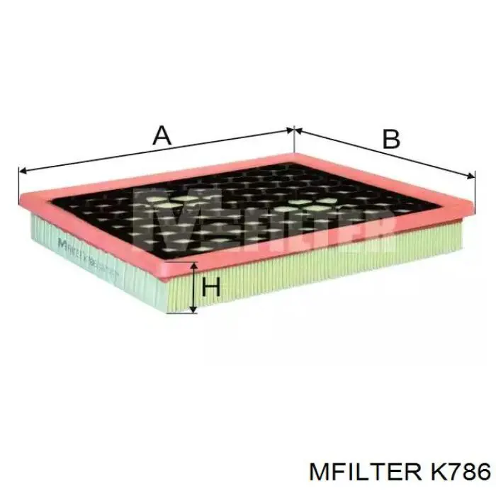 Comprar K786 Mfilter Filtro de aire