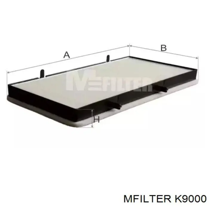 K9000 Mfilter filtro habitáculo