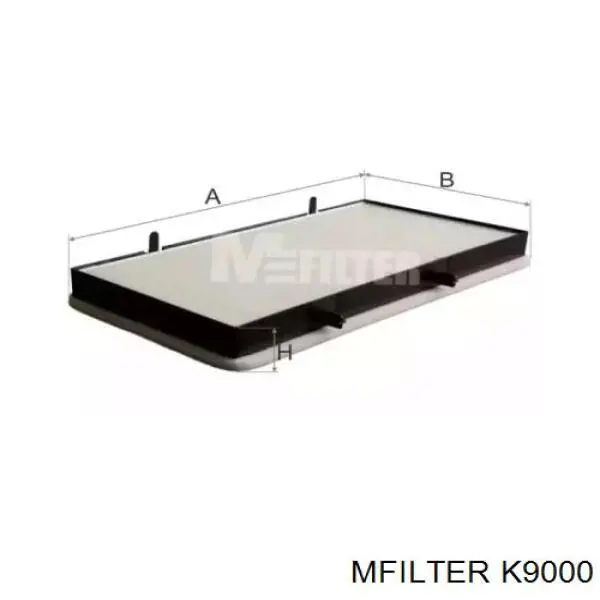 Filtro de cabina Mfilter K9000 precio, desde 10,81 EUR