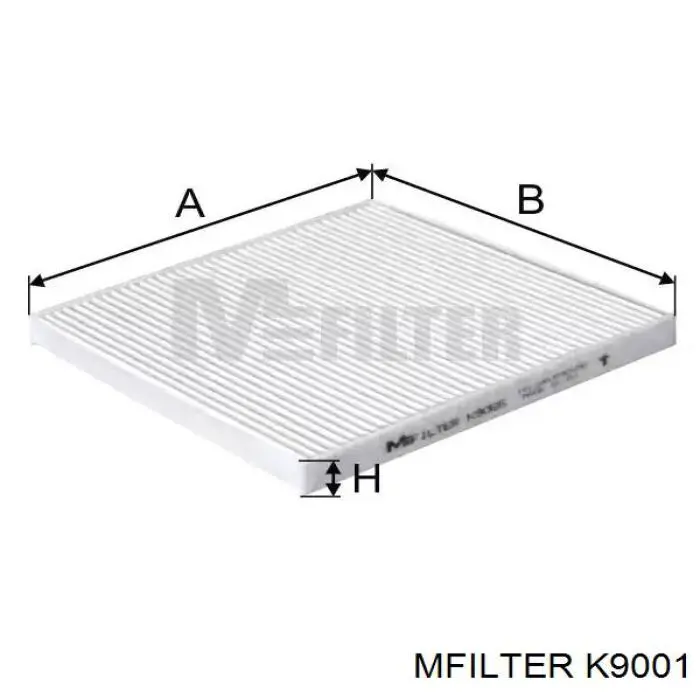 K9001 Mfilter Filtro antipolen
