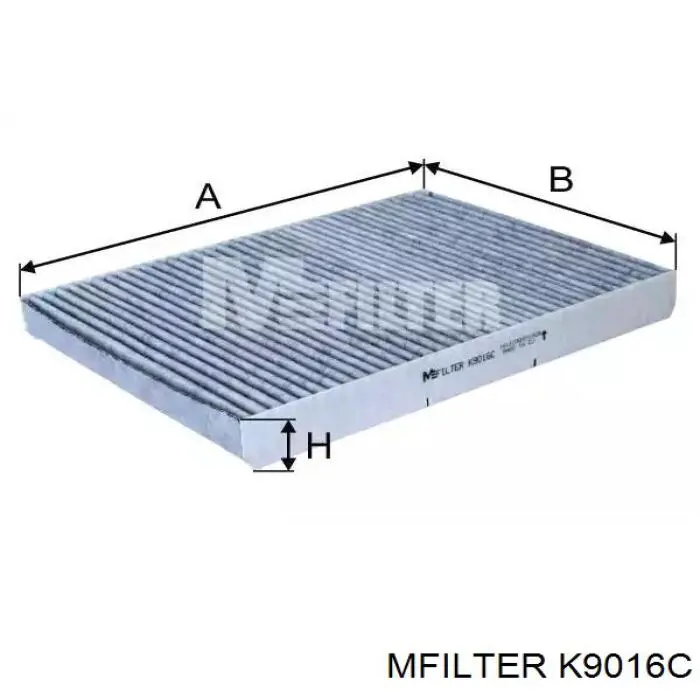 K9016C Mfilter filtro habitáculo