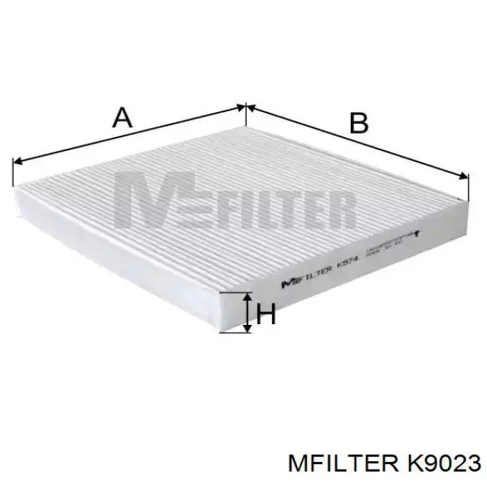 K9023 Mfilter filtro habitáculo