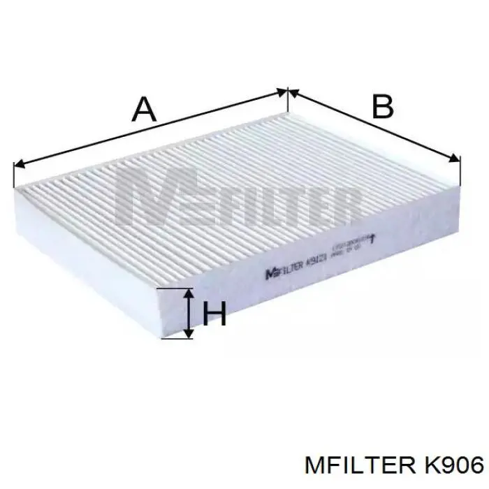 K906 Mfilter filtro habitáculo