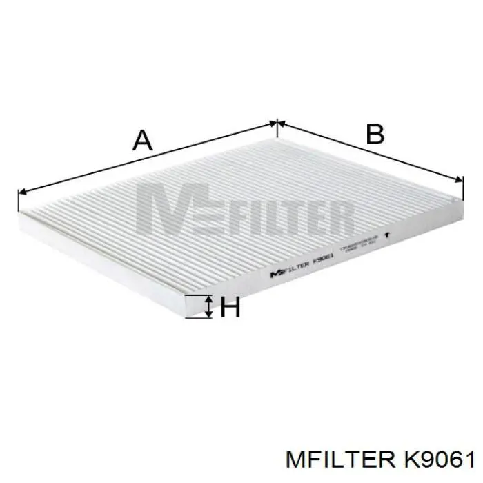 K9061 Mfilter filtro habitáculo