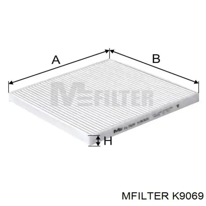 K9069 Mfilter filtro habitáculo