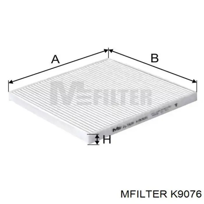 K9076 Mfilter filtro habitáculo