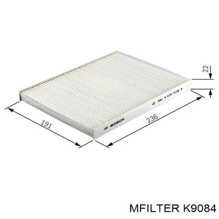 K9084 Mfilter filtro habitáculo