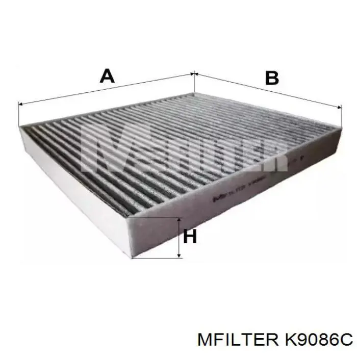 Comprar K9086C Mfilter Filtro de aire del habitáculo
