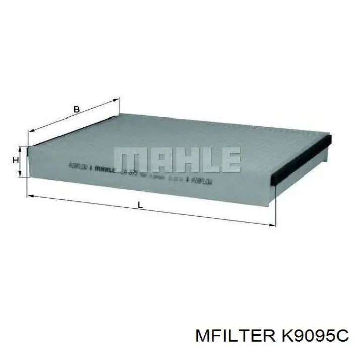 K9095C Mfilter filtro habitáculo