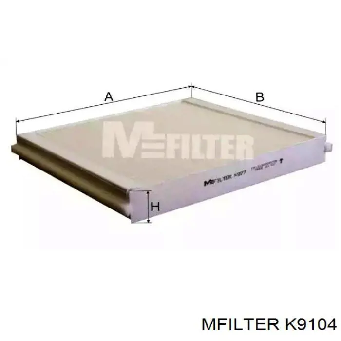 K9104 Mfilter Filtro antipolen