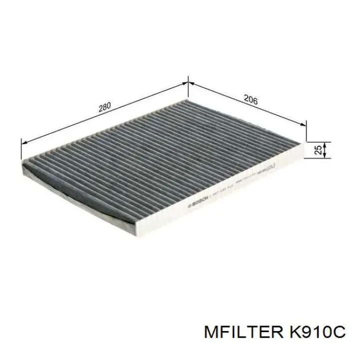 K910C Mfilter filtro habitáculo