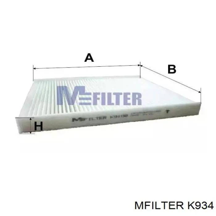 K934 Mfilter filtro habitáculo