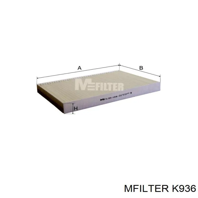 K936 Mfilter filtro de habitáculo