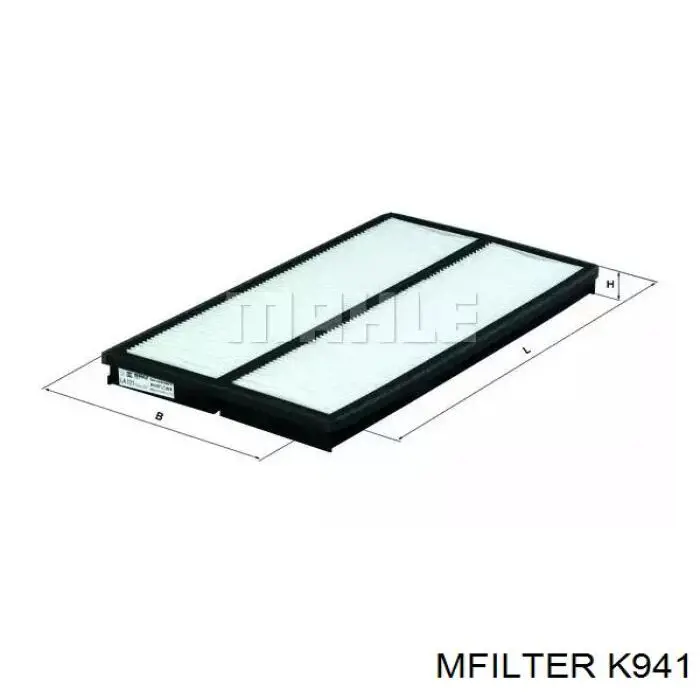 K941 Mfilter filtro habitáculo