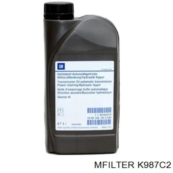 K987C2 Mfilter filtro habitáculo