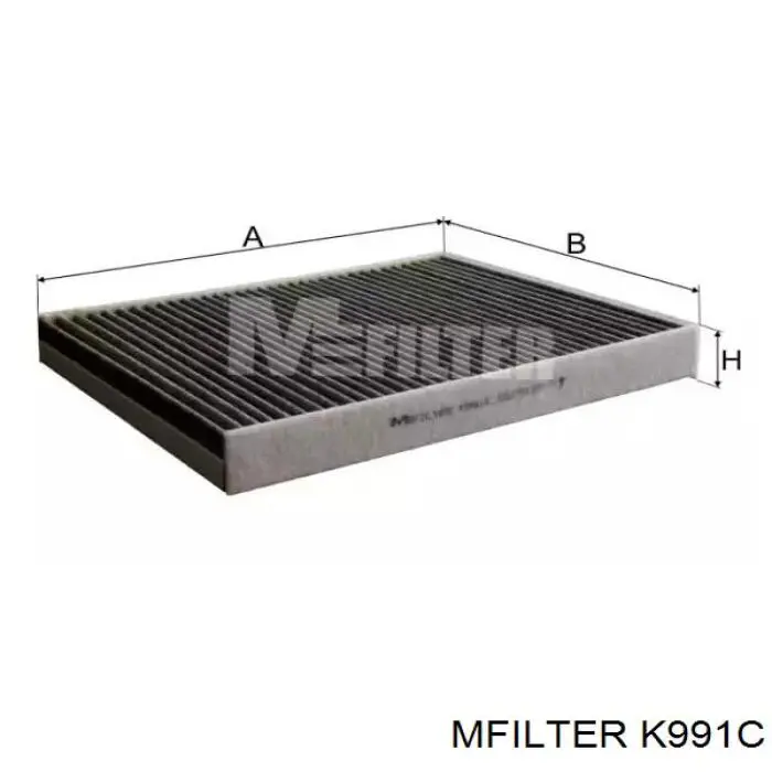 K991C Mfilter filtro habitáculo