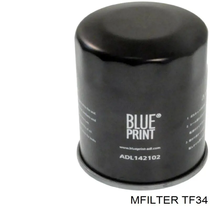 TF34 Mfilter filtro de aceite