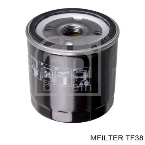 TF38 Mfilter filtro de aceite