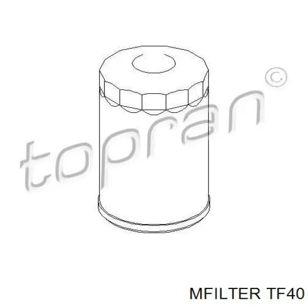 Comprar TF40 Mfilter Filtros de aceite