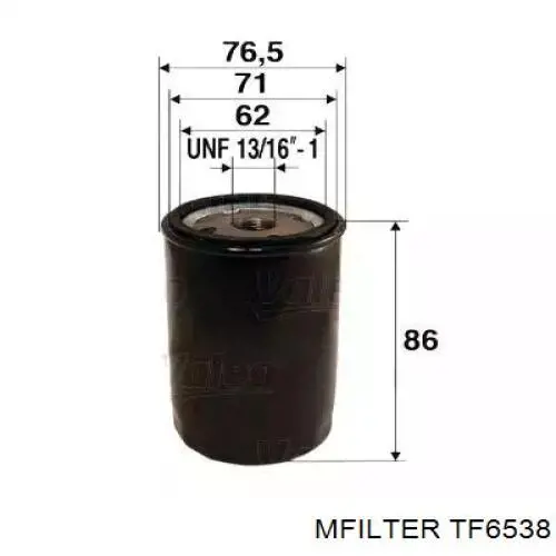 Filtro de aceite motor Ford FL910