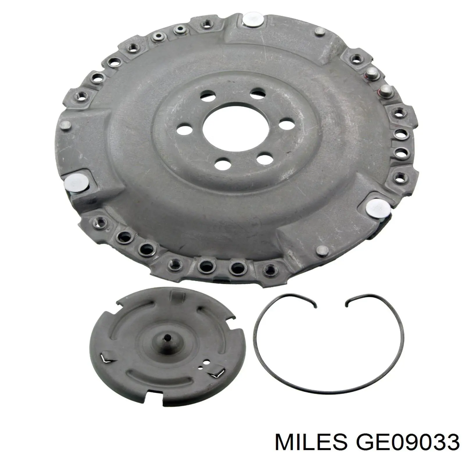 GE09033 Miles kit de embrague (3 partes)