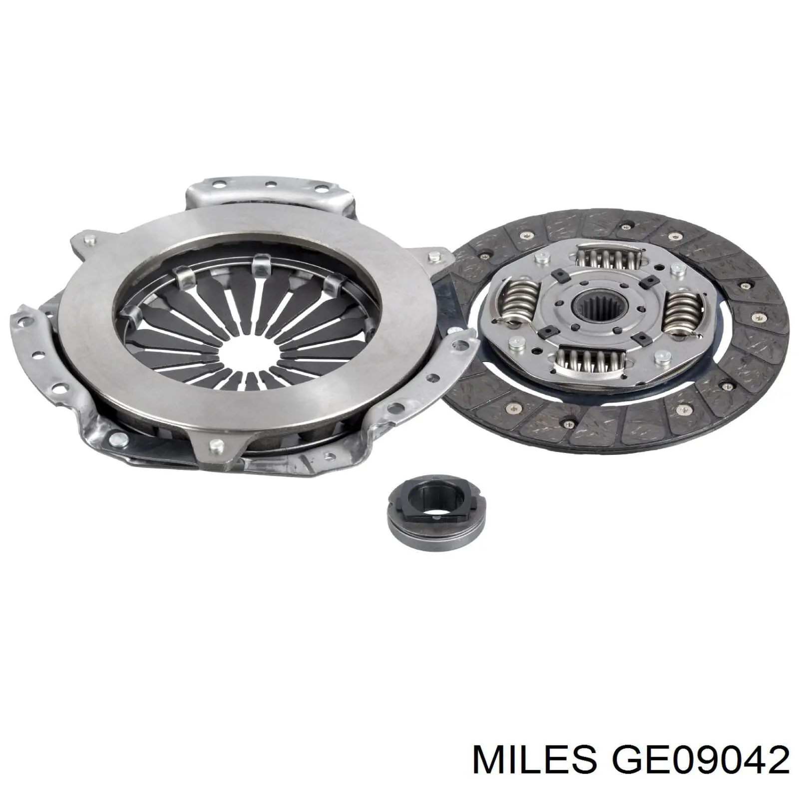 GE09042 Miles kit de embrague (3 partes)