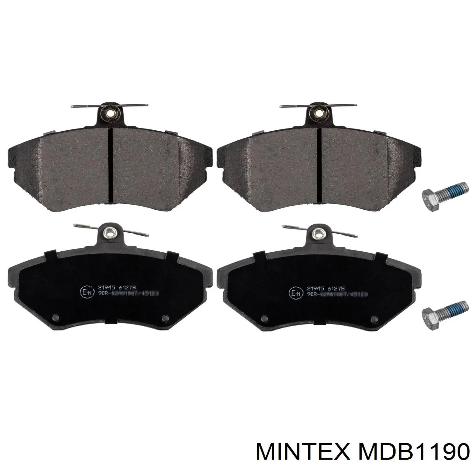 MDB1190 Mintex pastillas de freno delanteras