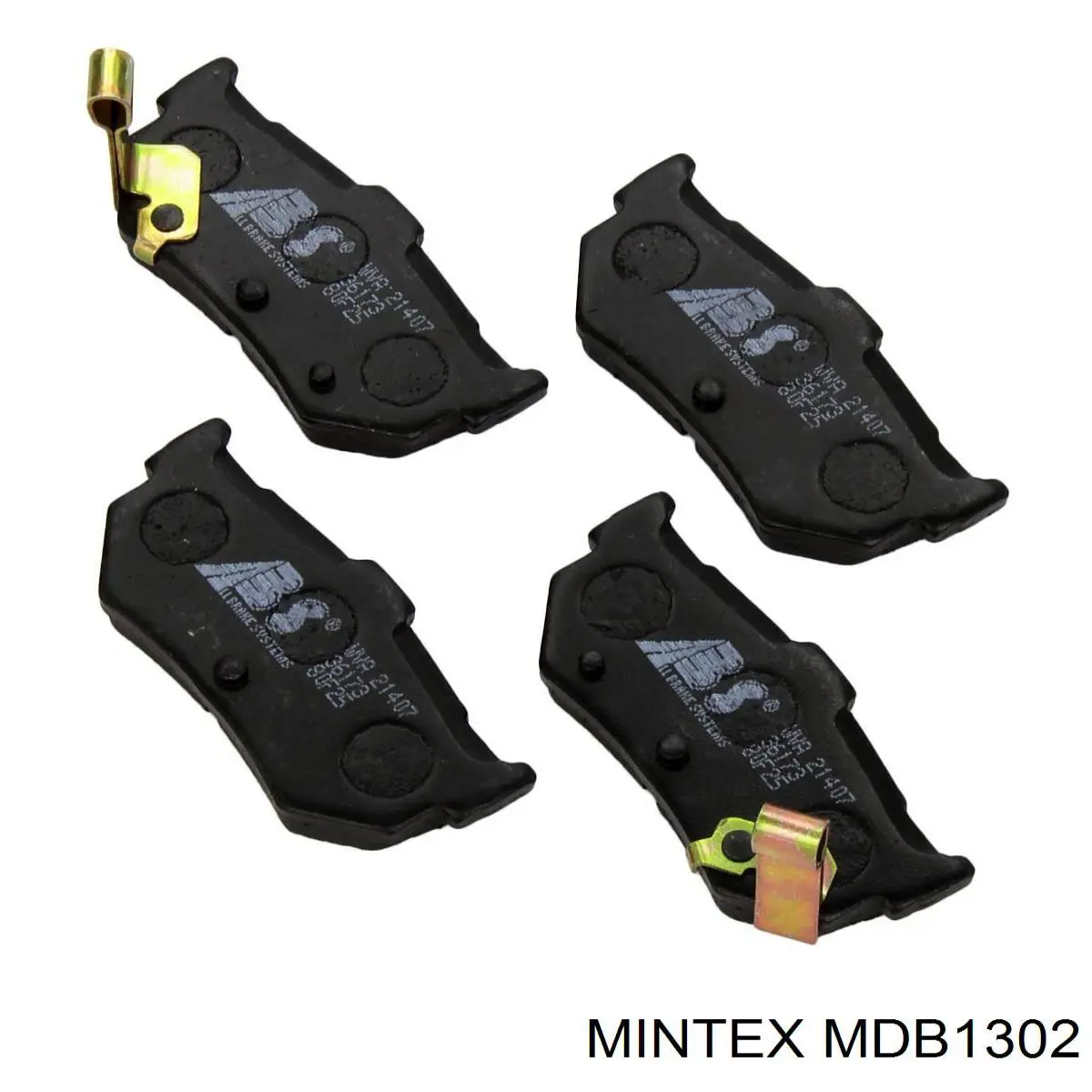 MDB1302 Mintex pastillas de freno traseras