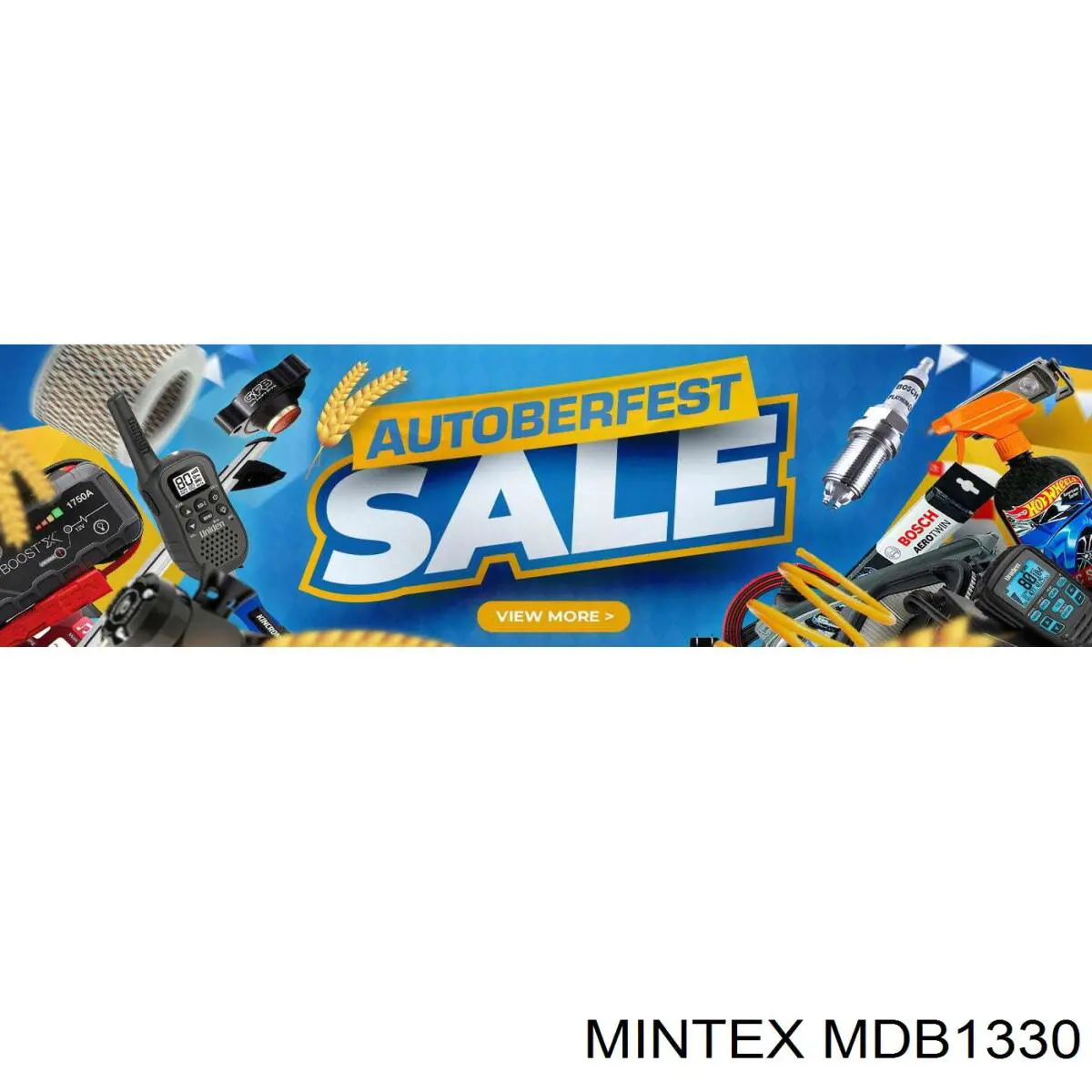 MDB1330 Mintex pastillas de freno delanteras