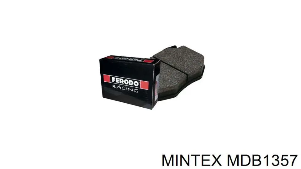 MDB1357 Mintex pastillas de freno delanteras