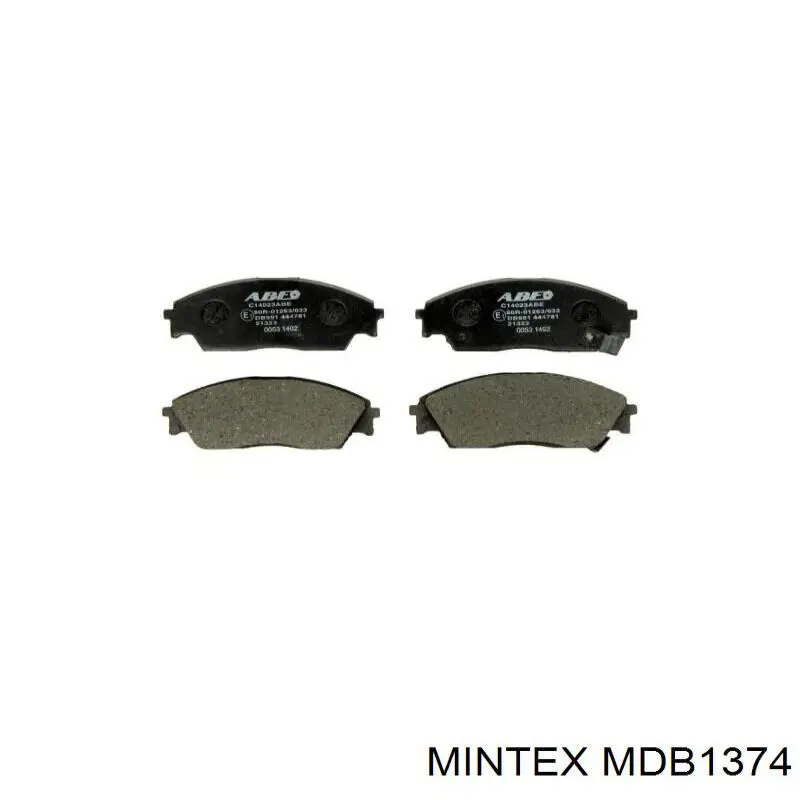 Comprar MDB1374 Mintex Pastillas delanteras de freno