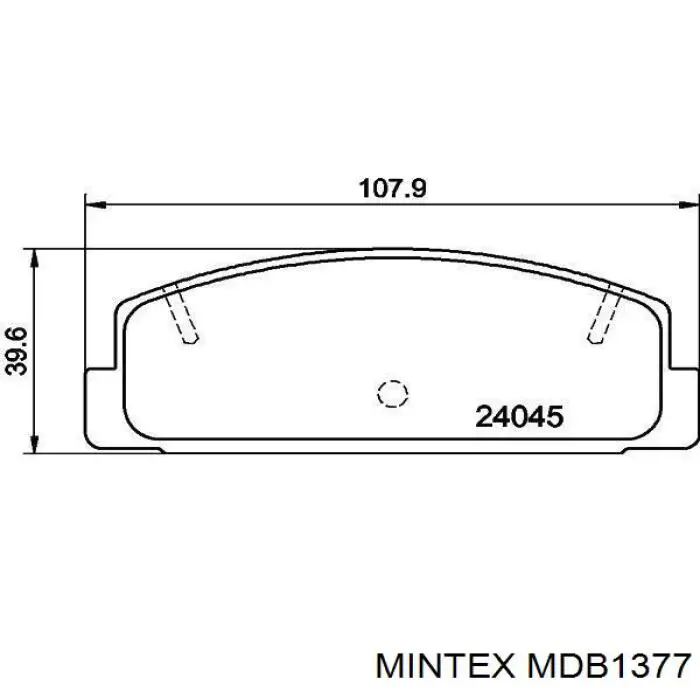 Pastillas traseras de freno Mintex MDB1377 precio, desde 19,33 EUR