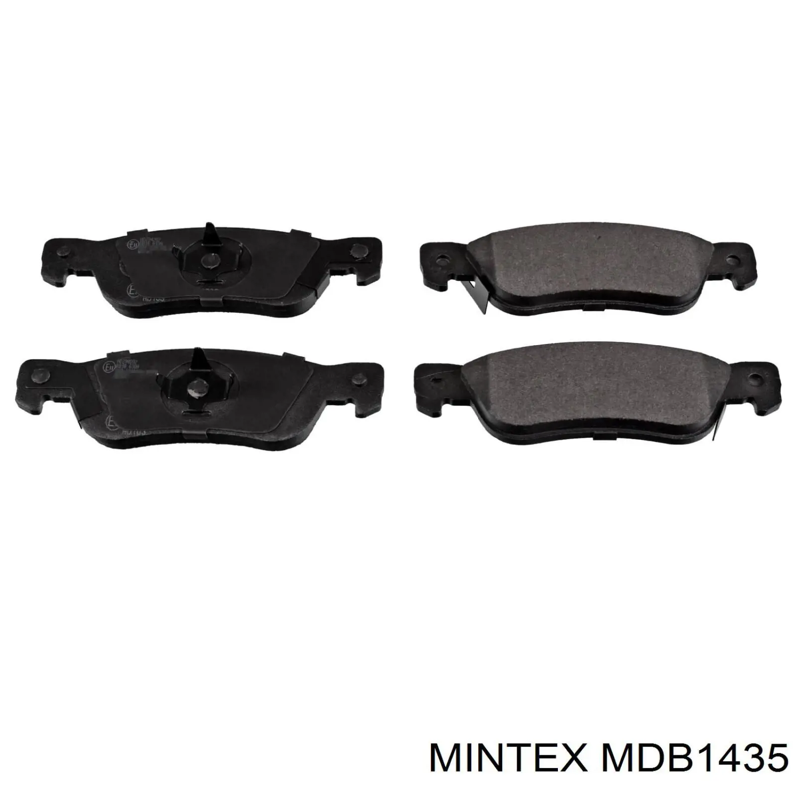 MDB1435 Mintex pastillas de freno traseras