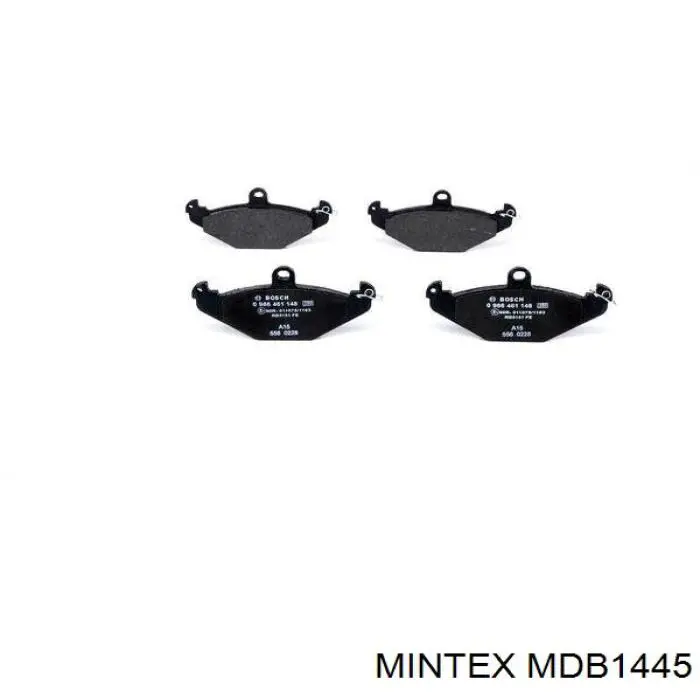 MDB1445 Mintex Pastillas freno traseras
