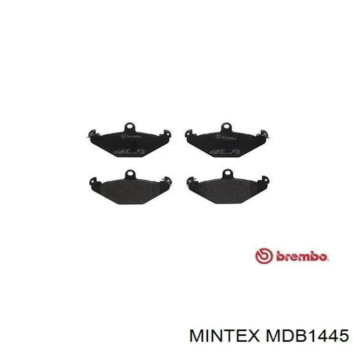 Pastillas traseras de freno Mintex MDB1445 precio, desde 19,38 EUR