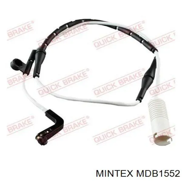 MDB1552 Mintex pastillas de freno traseras