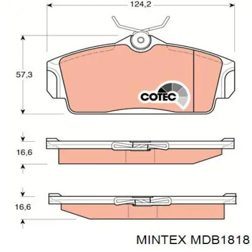 Pastillas de freno delanteras Nissan Primera P11