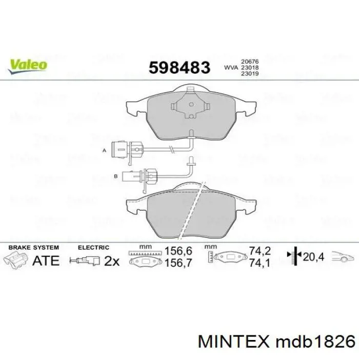 Pastillas de freno delanteras Audi A6 4F2