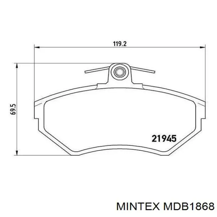 Pastillas de freno delanteras Seat Ibiza 2 6K1
