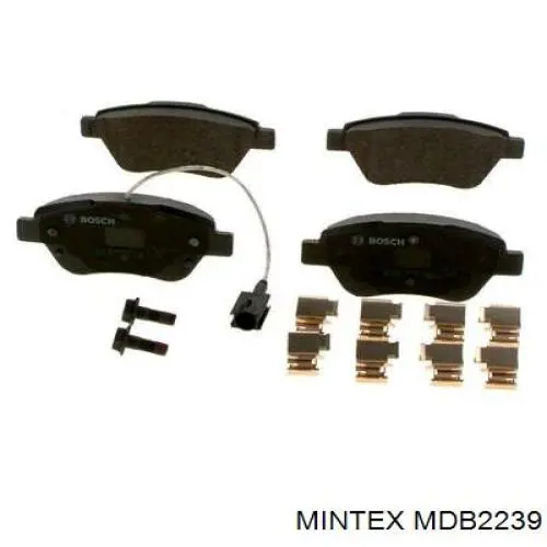 Pastillas de freno delanteras Fiat Stilo 192