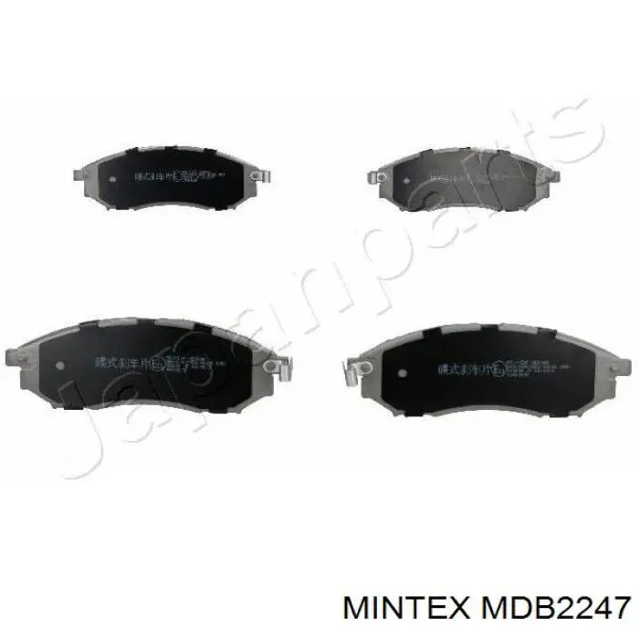 Pastillas de freno delanteras Nissan Navara D40M