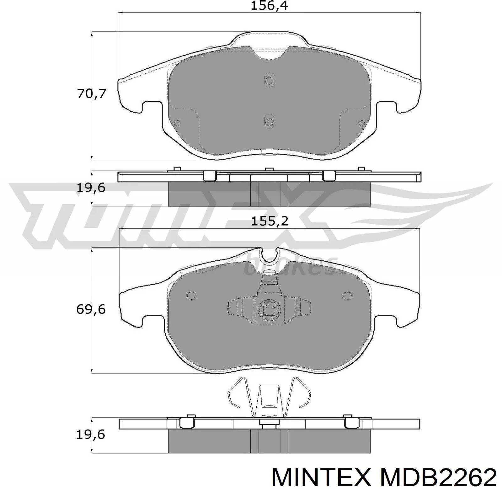 Pastillas de freno delanteras Opel Vectra
