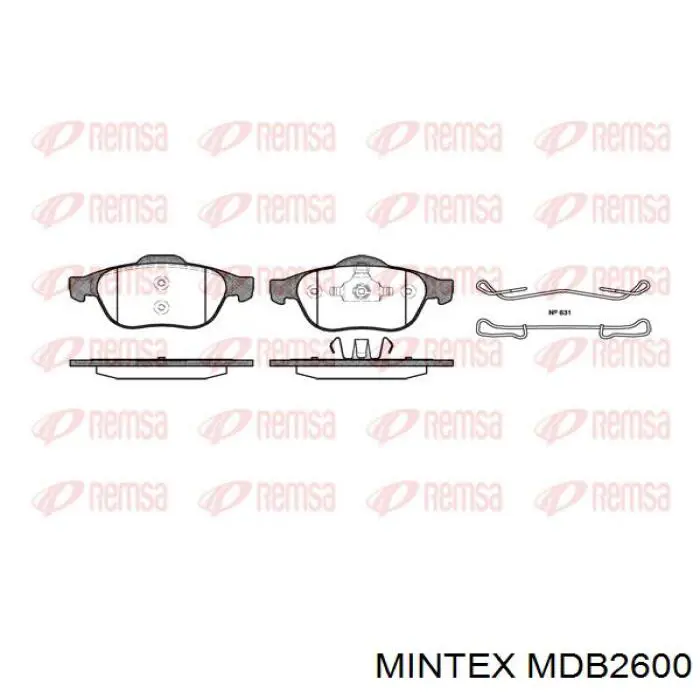 Pastillas de freno delanteras Renault Espace 4 JK0
