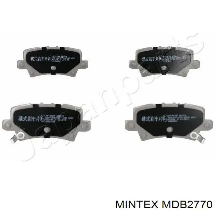 MDB2770 Mintex pastillas de freno traseras