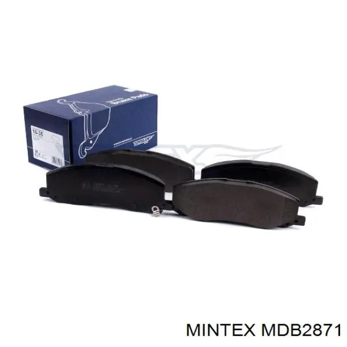 MDB2871 Mintex pastillas de freno delanteras