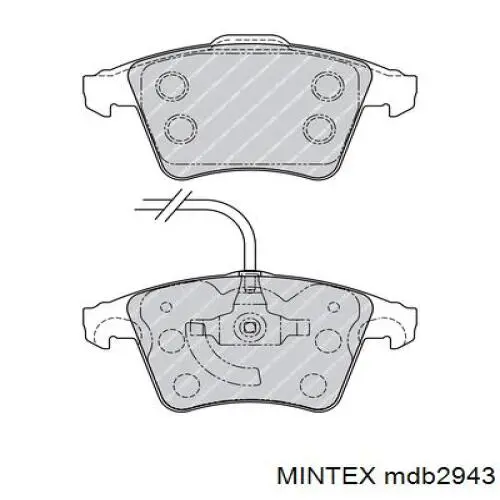 Pastillas de freno delanteras Volkswagen Transporter 7HA, 7HH, 7EA, 7EH