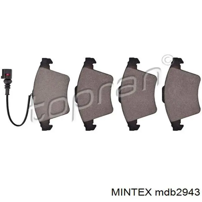 Pastillas de freno delanteras Volkswagen Transporter 7HA, 7HH, 7EA, 7EH