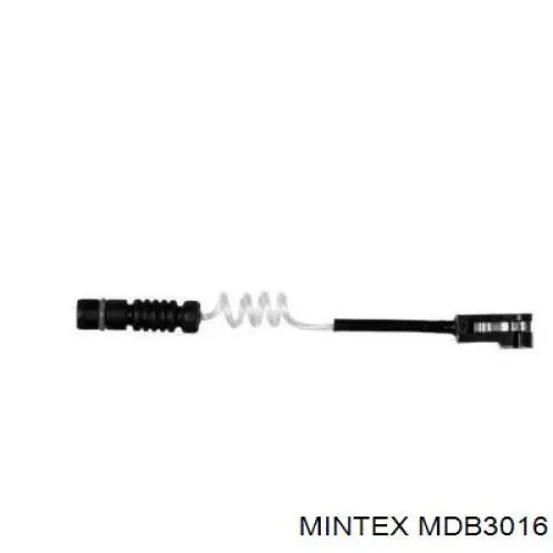 MDB3016 Mintex pastillas de freno traseras